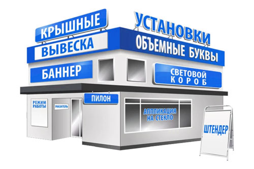 Наружная реклама в Москве